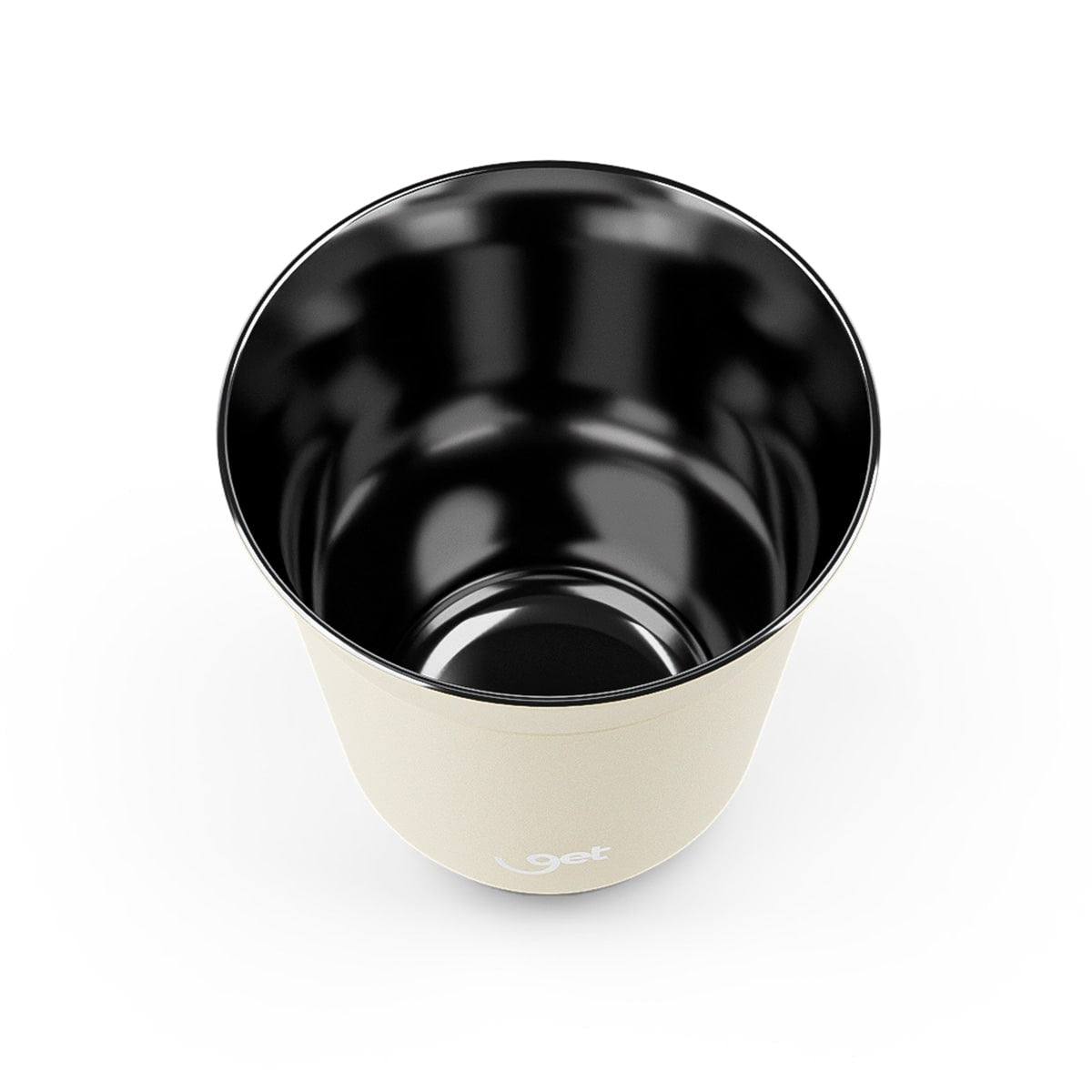 Copo Térmico Goldentec Get Espresso 80 ml Macchiato, vista de cima