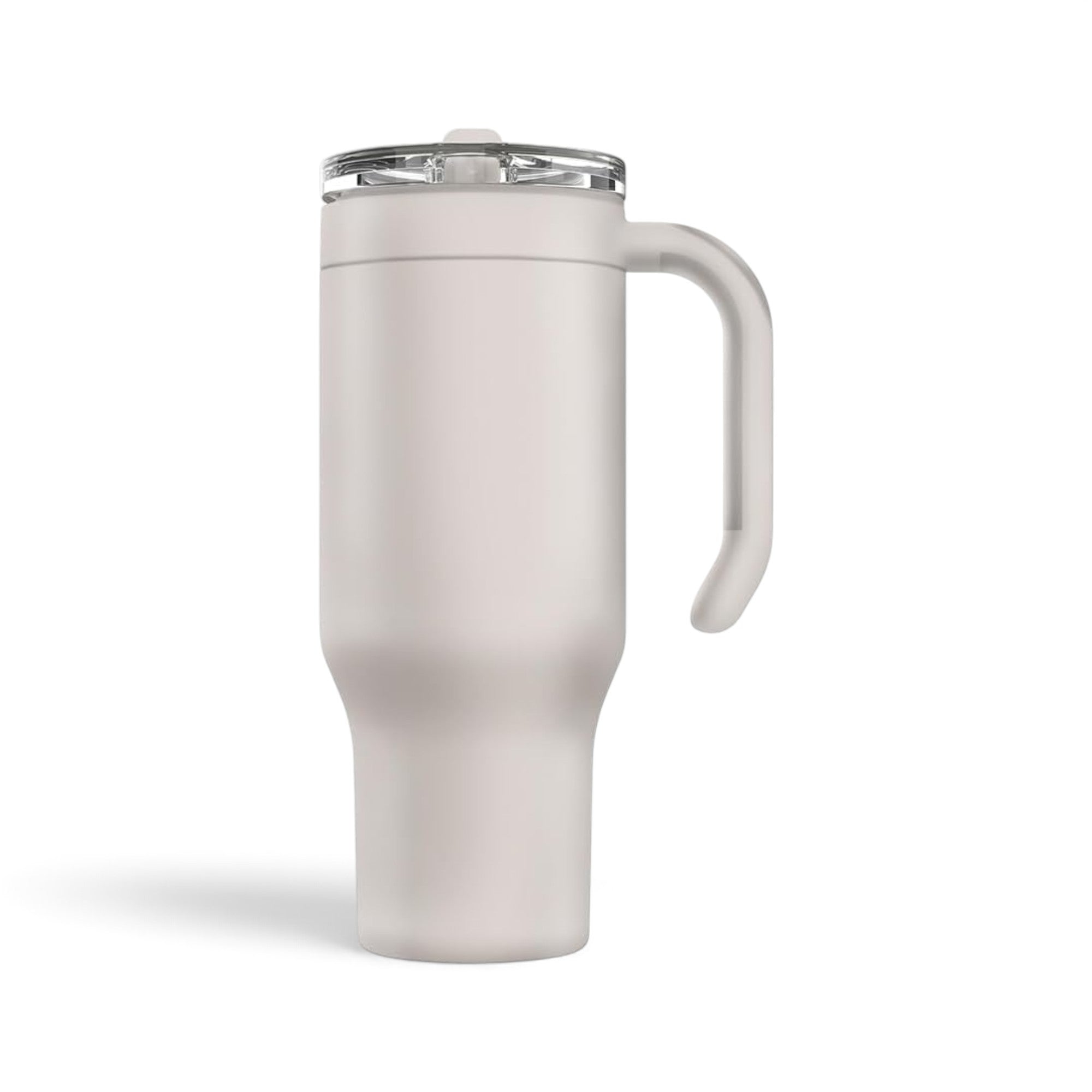 Copo térmico Life Gocase 880ml na cor creme