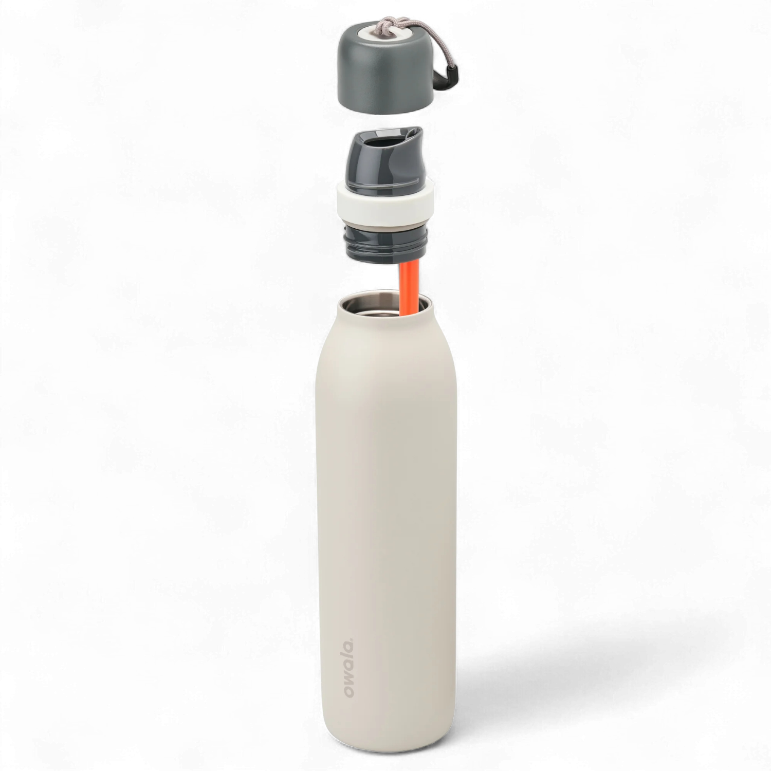 Garrafa Térmica Owala Twist - 710ml | 24oz com bico FreeSip 2 em 1 e isolamento triplo em aço inox, tampa à prova de vazamentos.