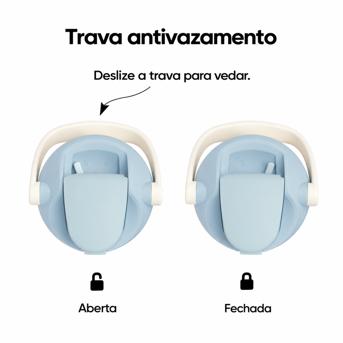 Garrafa Térmica Owala FreeSip Sway 887 ml — Toile Be Home — Detalhe funcional
