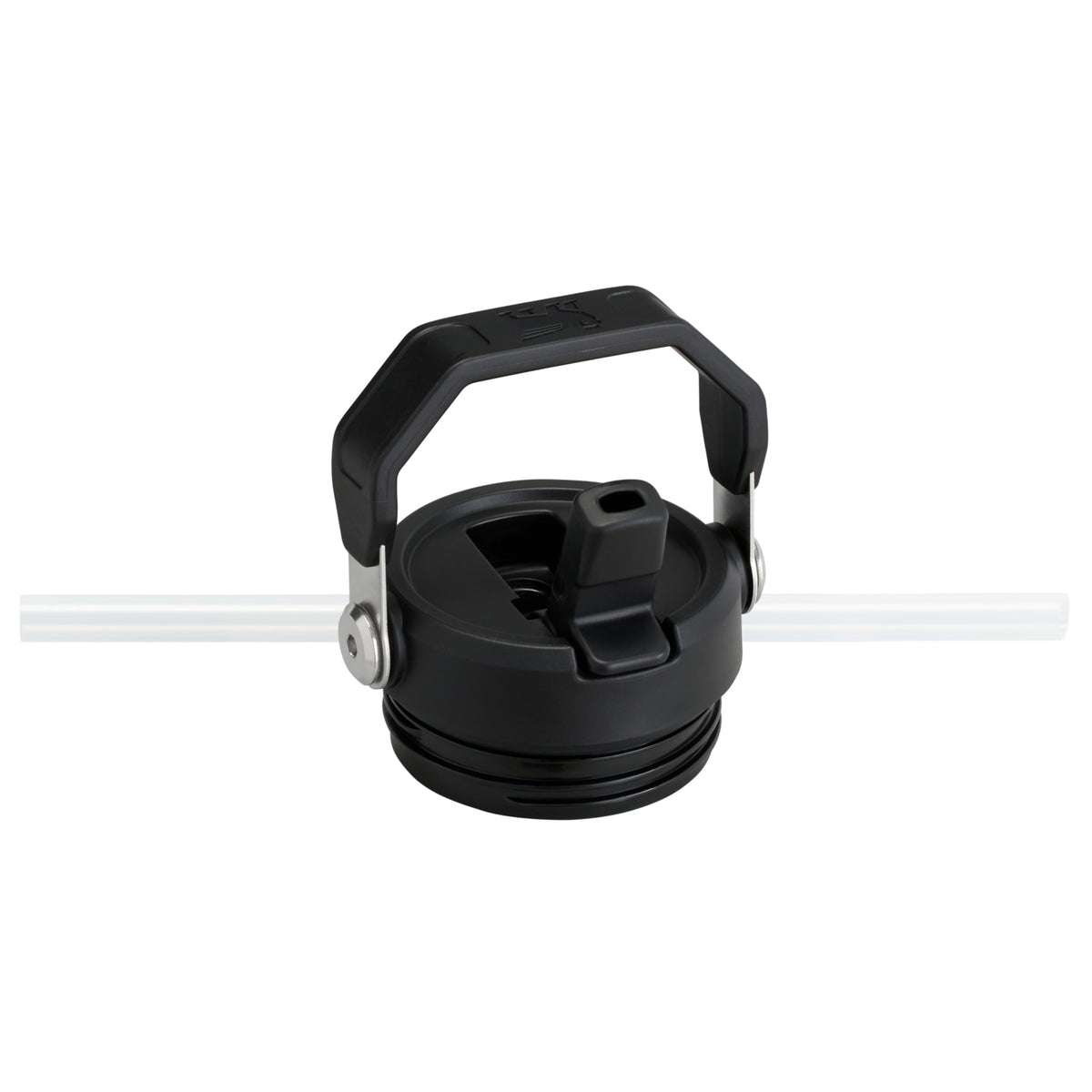 Garrafa Térmica Aerolight Flip Straw Stanley 710 ml Black, detalhe da tampa