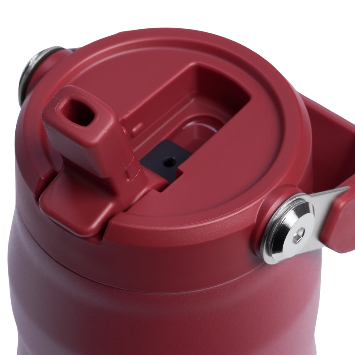 Garrafa Térmica Aerolight Flip Straw Stanley 710 ml Gilded Pomegranate, detalhe do bico ou canudo