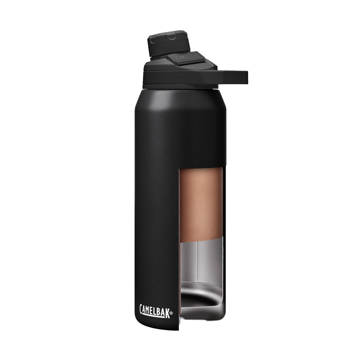 Garrafa Térmica Camelbak Chute Mag - 1000ml na cor Preta