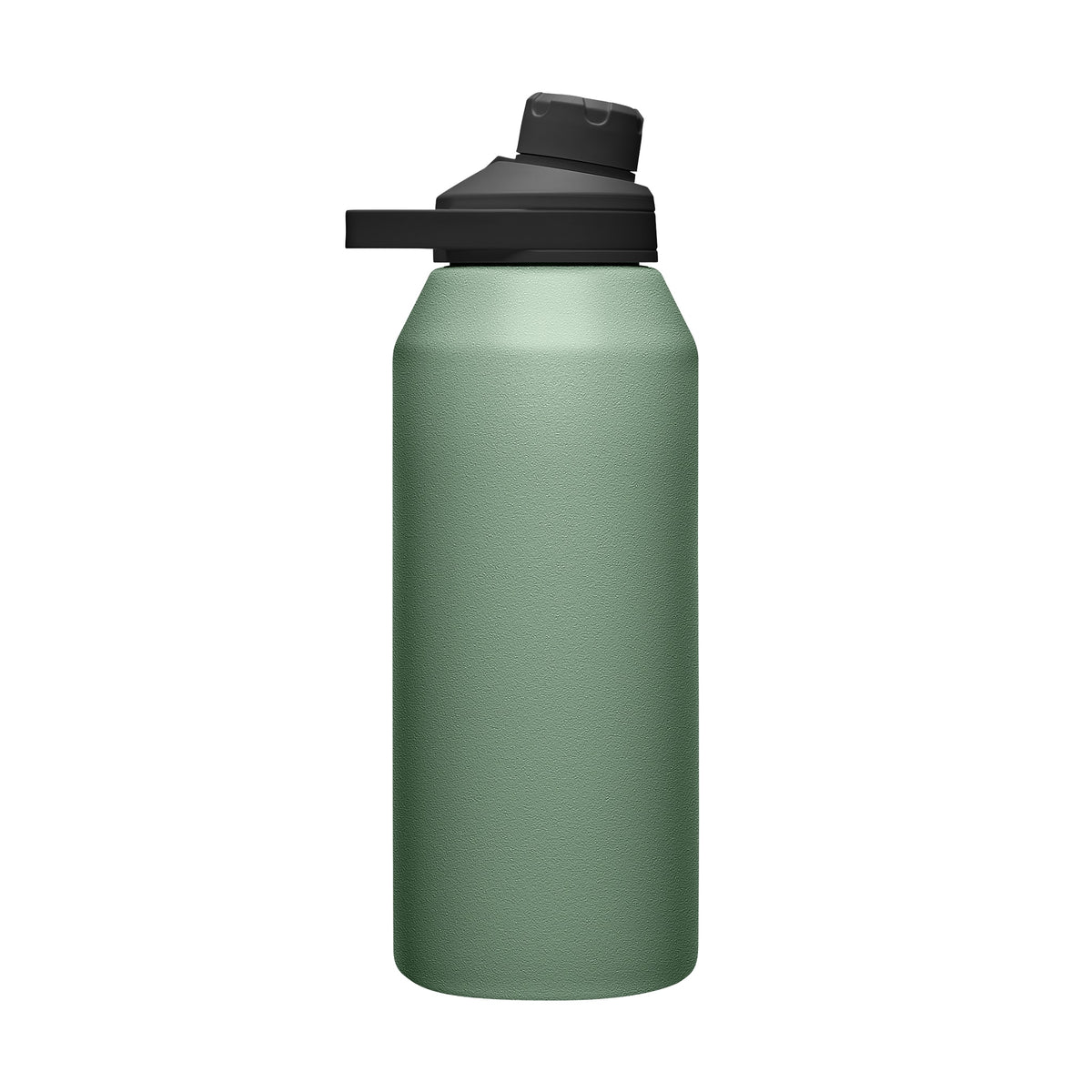 Garrafa Térmica Camelbak Chute Mag 1200 ml Verde, vista frontal com tampa fechada, foto 7 de 12
