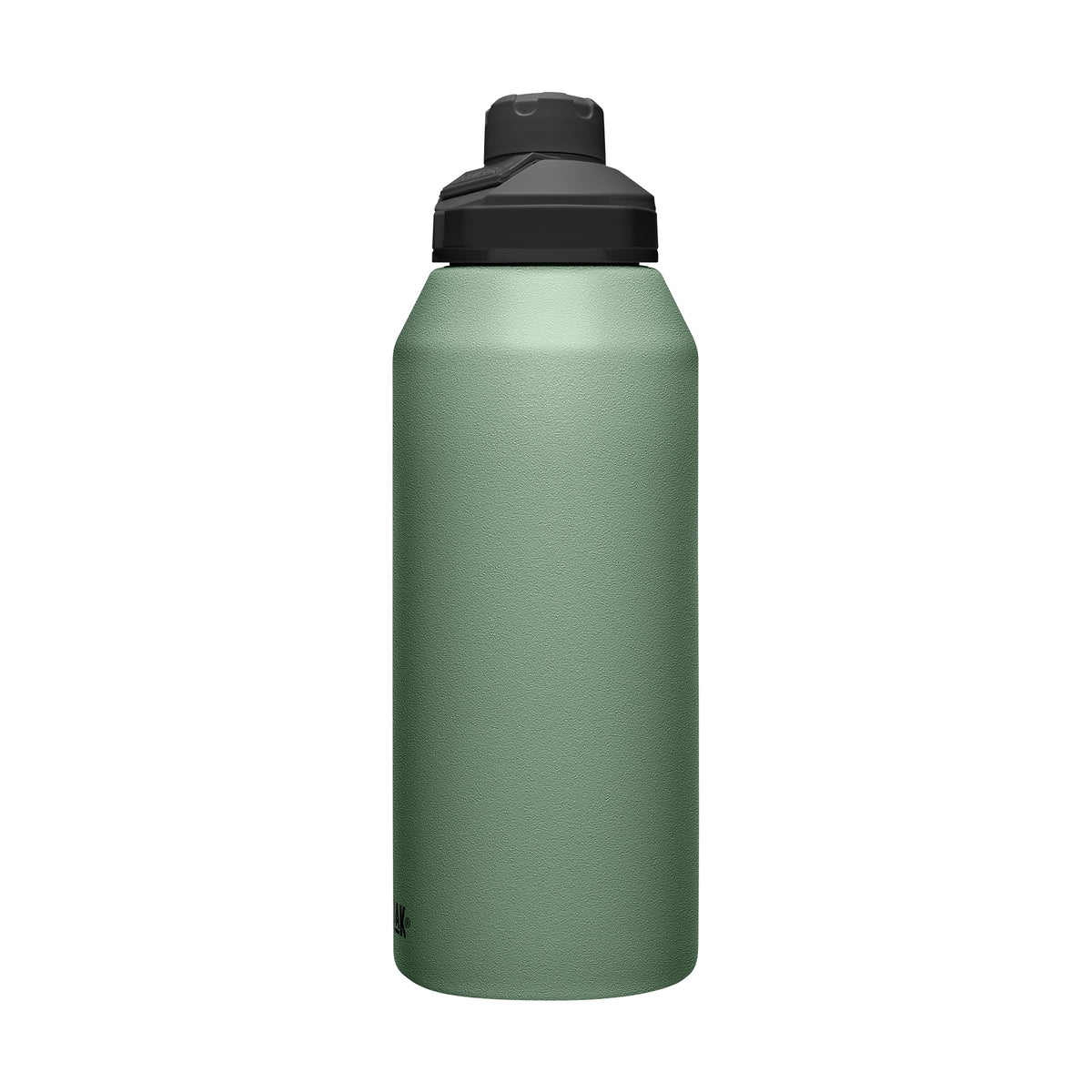 Garrafa Térmica Camelbak Chute Mag 1200 ml Verde, vista frontal com tampa fechada, foto 8 de 12