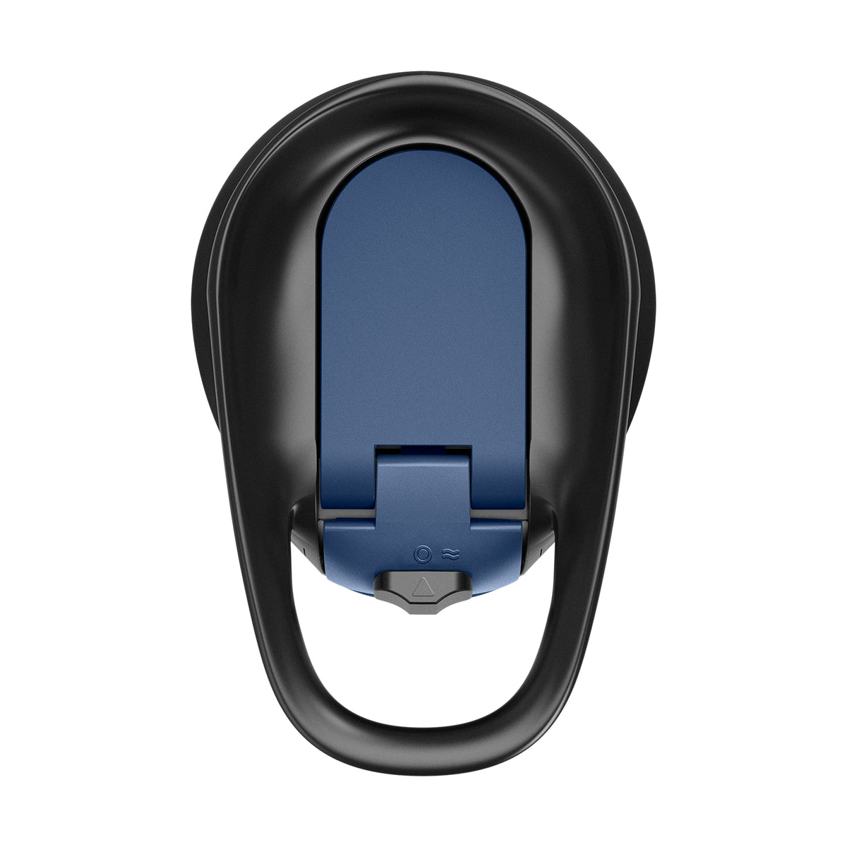 Garrafa Térmica Camelbak Forge Flow 600 ml Azul, vista de cima com tampa fechada, foto 20 de 35