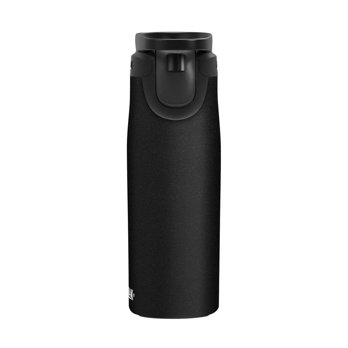 Garrafa Térmica Camelbak Forge Flow 600 ml Preta, vista frontal com tampa fechada, foto 4 de 35