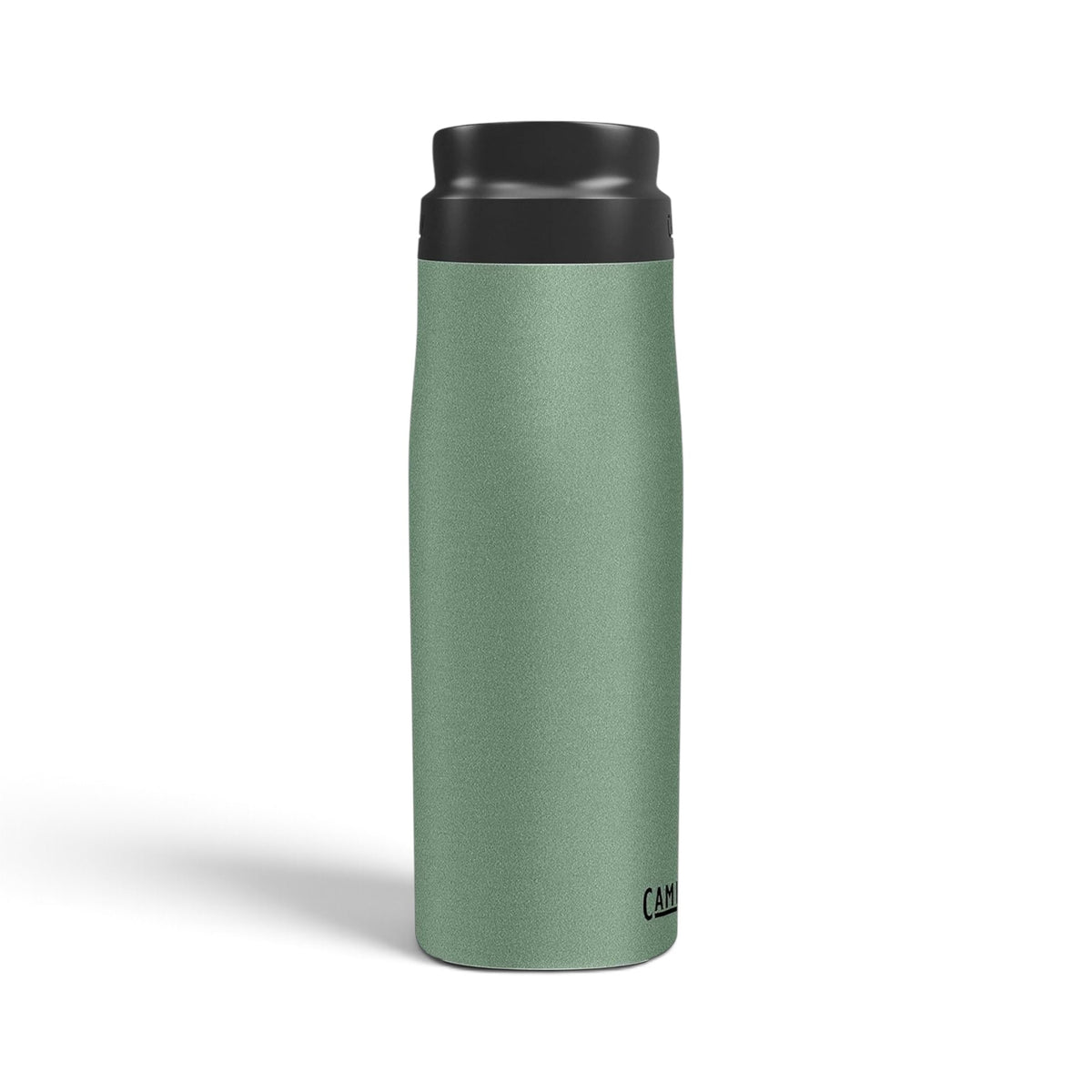 Garrafa Térmica Camelbak Forge Flow 600 ml Verde, vista frontal com tampa fechada, foto 25 de 35