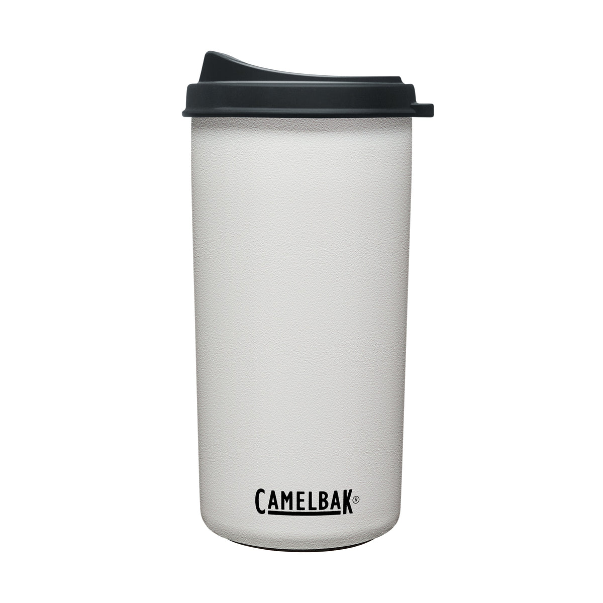 Garrafa Térmica Camelbak MultiBev 650 ml Branca, vista frontal com tampa fechada, foto 11 de 47