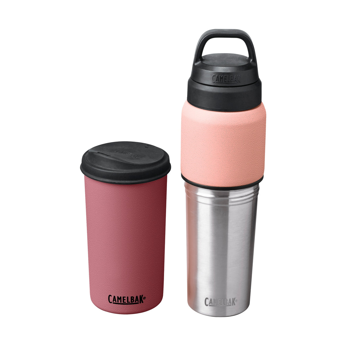 Garrafa Térmica Camelbak MultiBev 650ml na cor Rosa Terracota