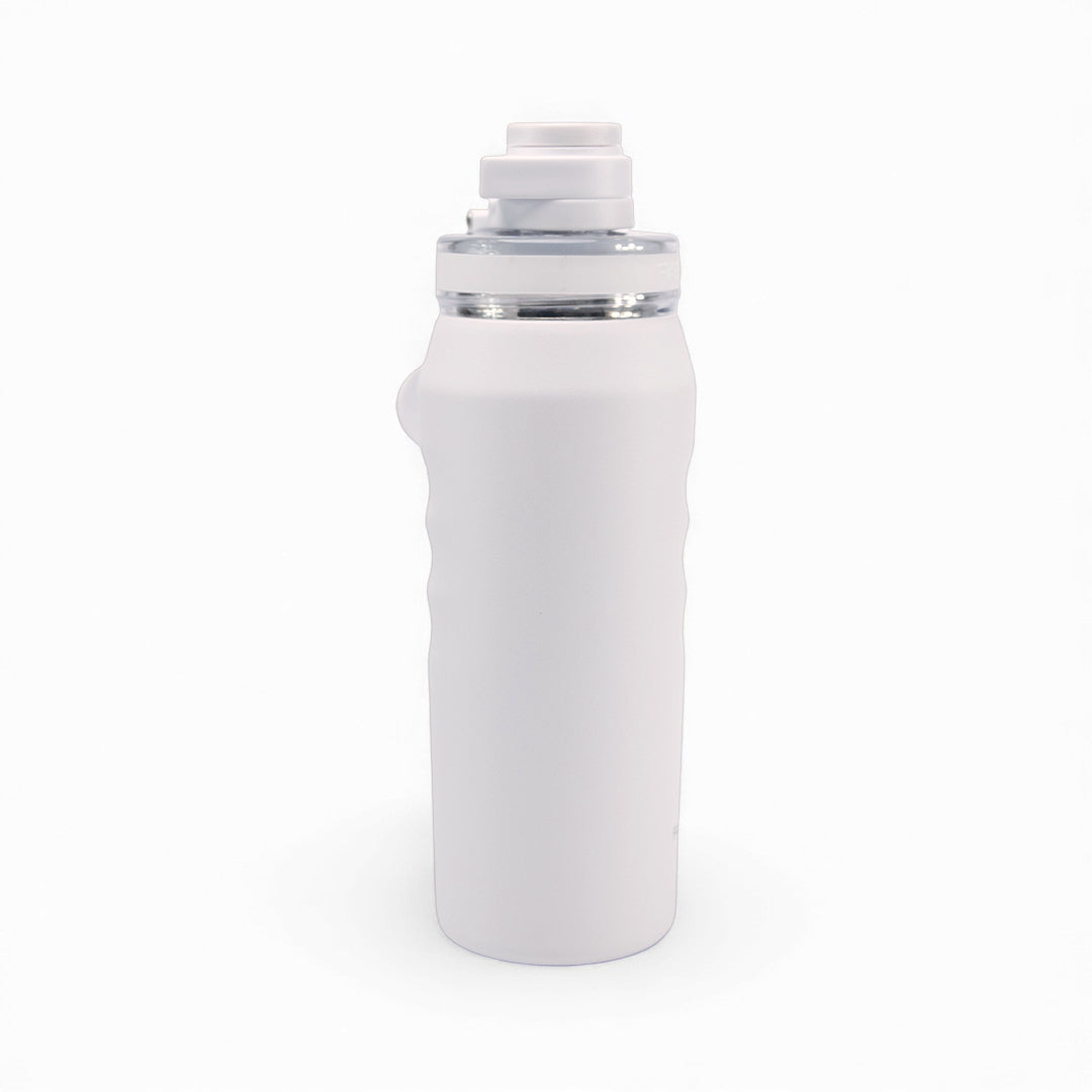 Garrafa térmica Faster Oásis 500ml na cor branca