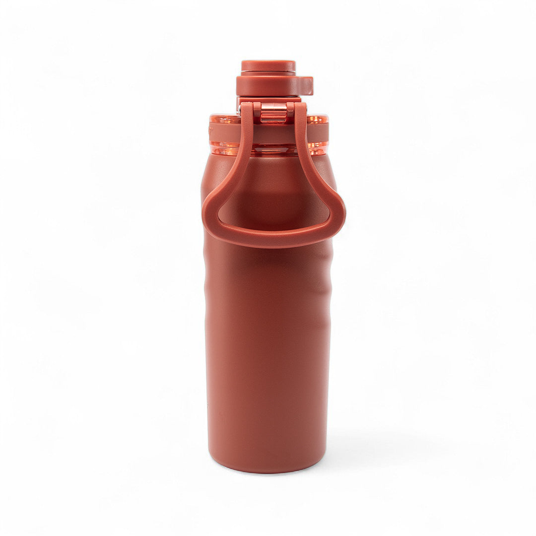 Garrafa térmica Faster Oásis 500ml na cor papoula