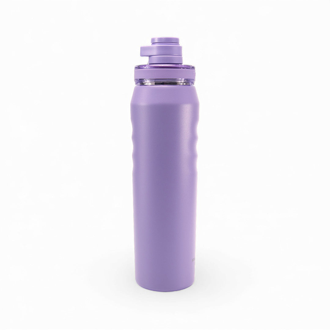 Garrafa térmica Faster Oásis 650ml na cor lilás