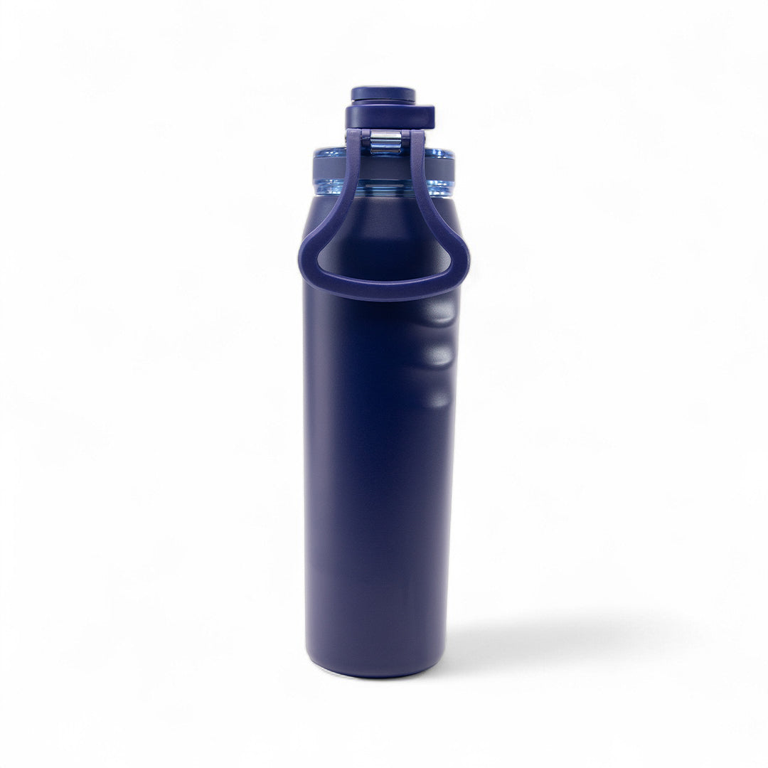 Garrafa térmica Faster Oásis 650ml na cor marinho