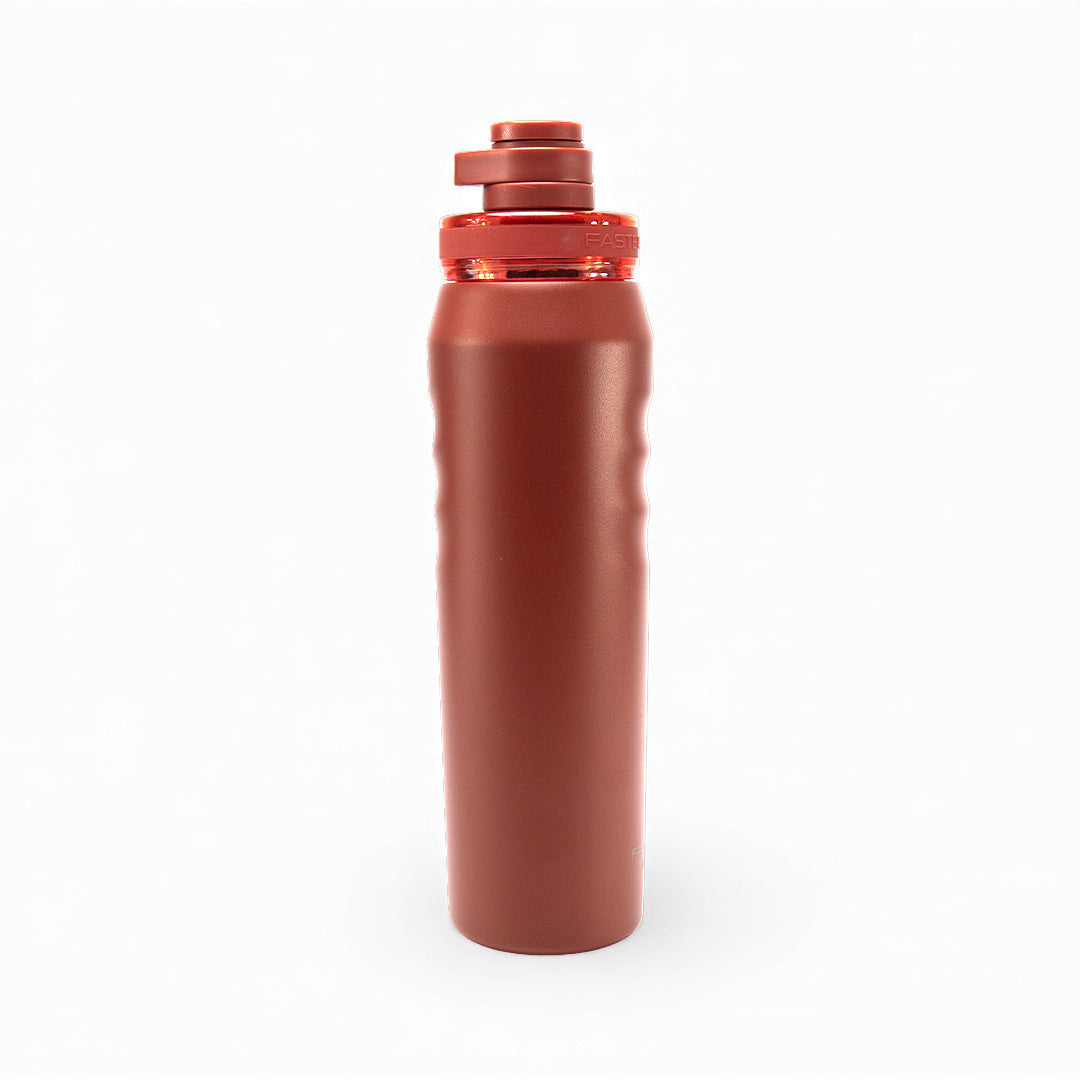 Garrafa térmica Faster Oásis 650ml na cor papoula