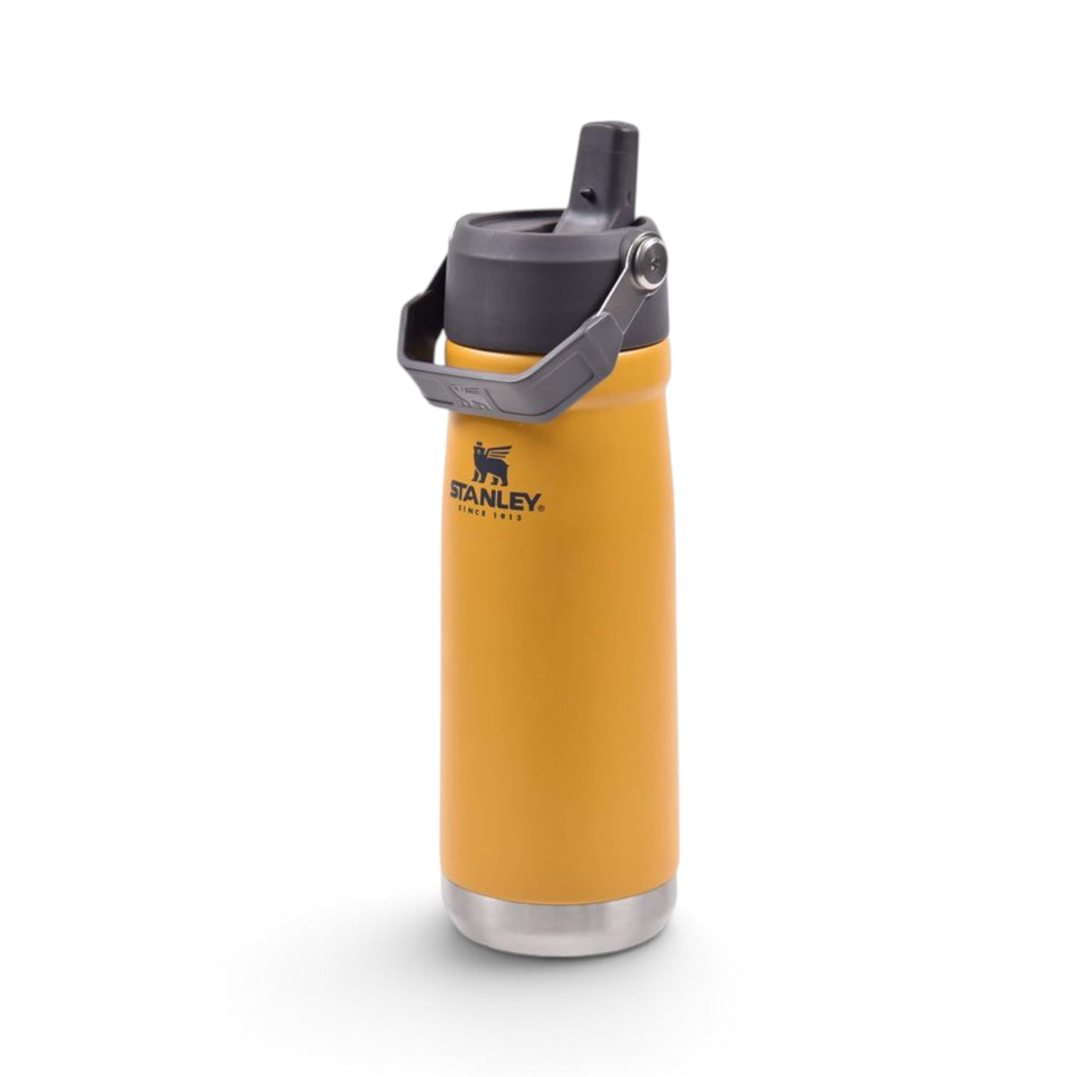 Garrafa térmica Flip Straw Stanley 651ml na cor Saffron