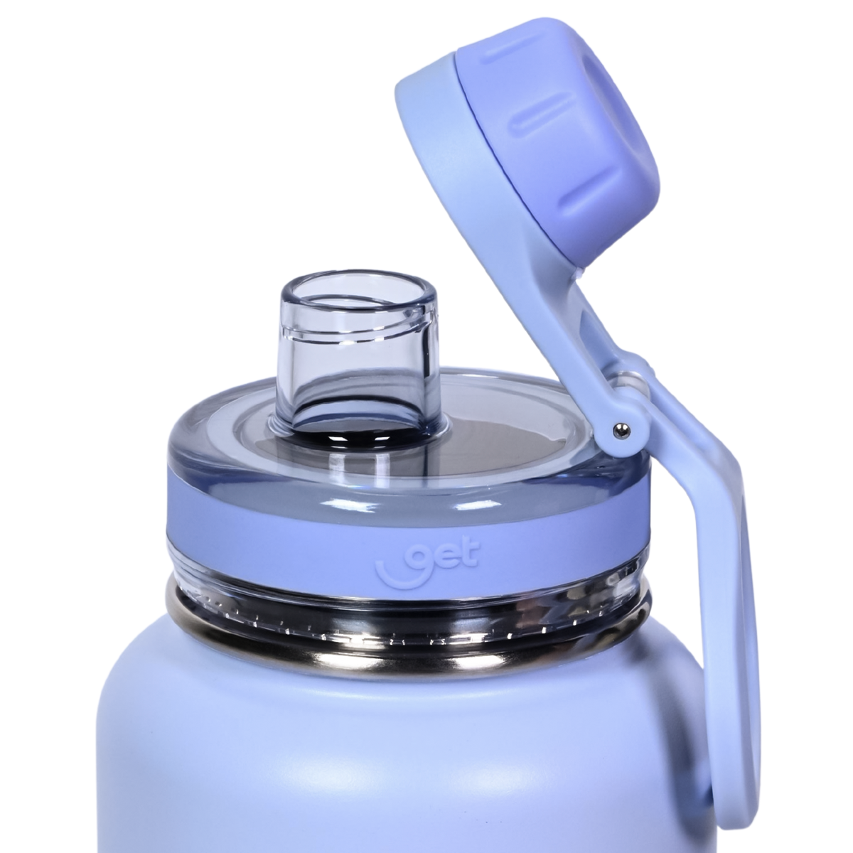 Garrafa térmica GET Trity 1000ml na cor Lavanda