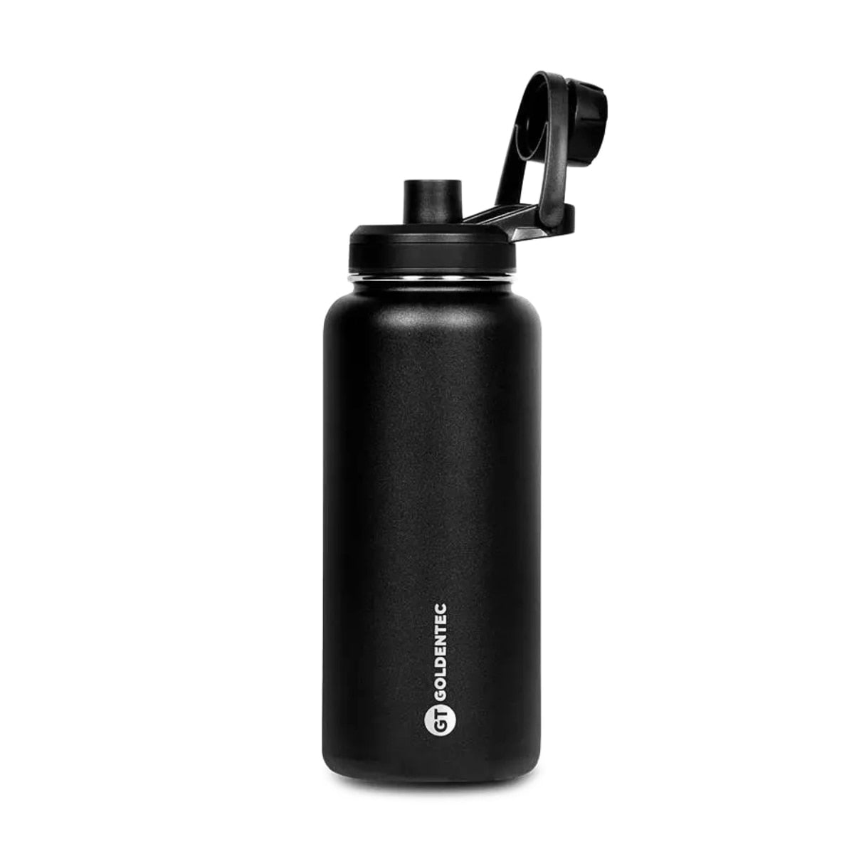 Garrafa Térmica Goldentec 1000ml na cor Preto