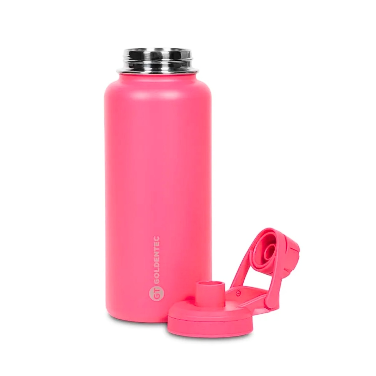 Garrafa Térmica Goldentec 1000ml na cor Rosa Fúcsia