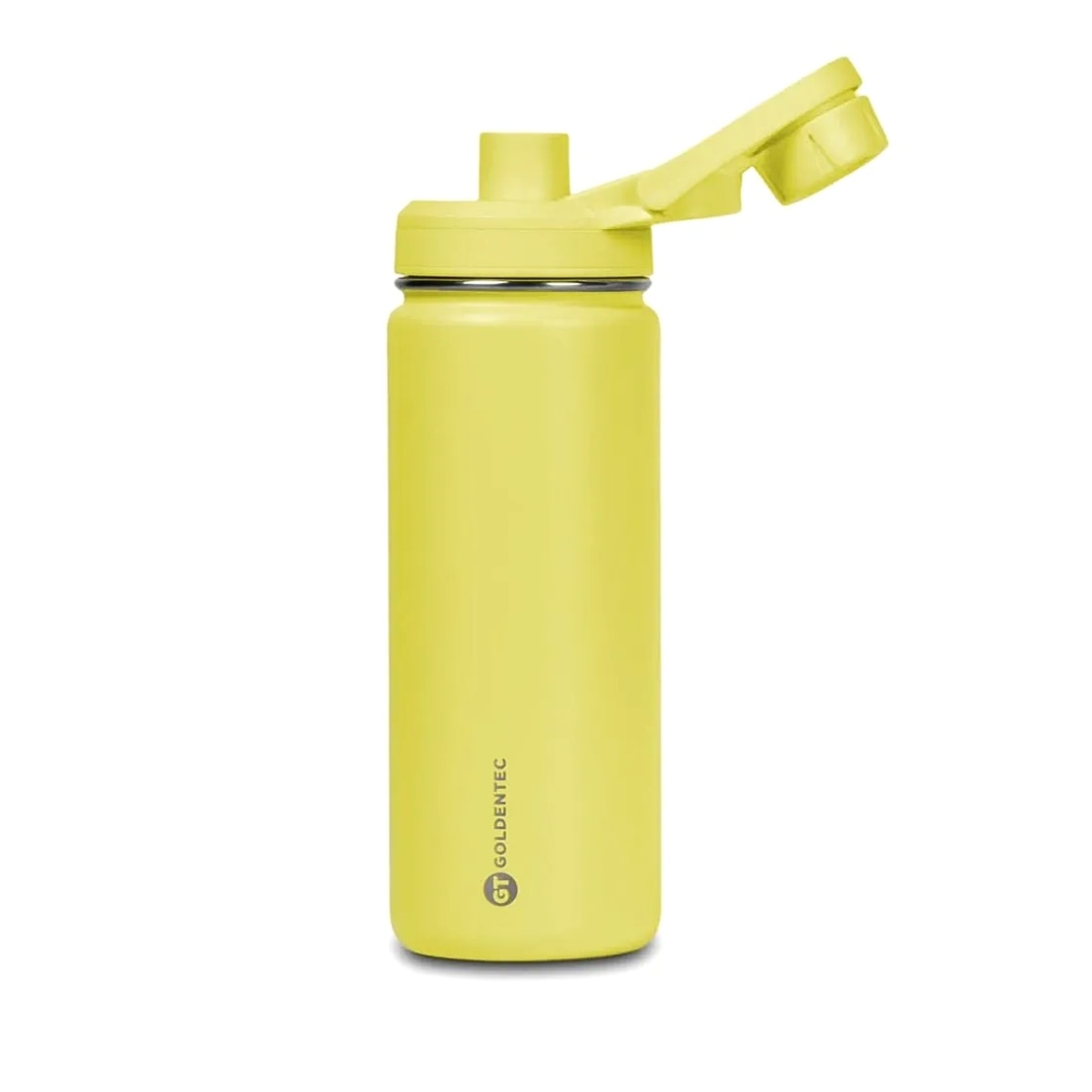 Garrafa Térmica Goldentec 500ml na cor Amarela