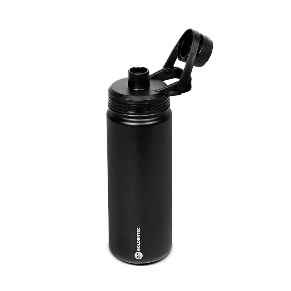 Garrafa Térmica Goldentec 500ml na cor Preta