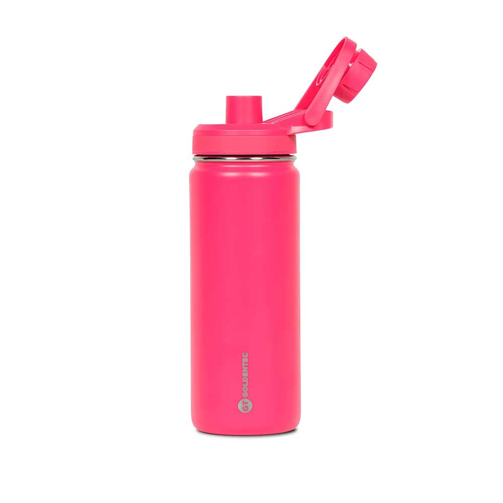 Garrafa Térmica Goldentec 500ml na cor Rosa Fúcsia