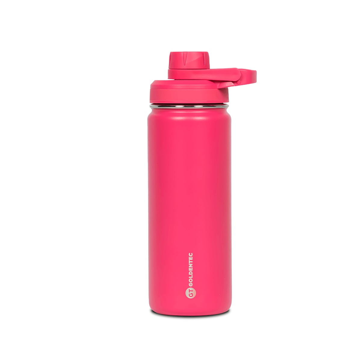 Garrafa Térmica Goldentec 500ml na cor Rosa Fúcsia