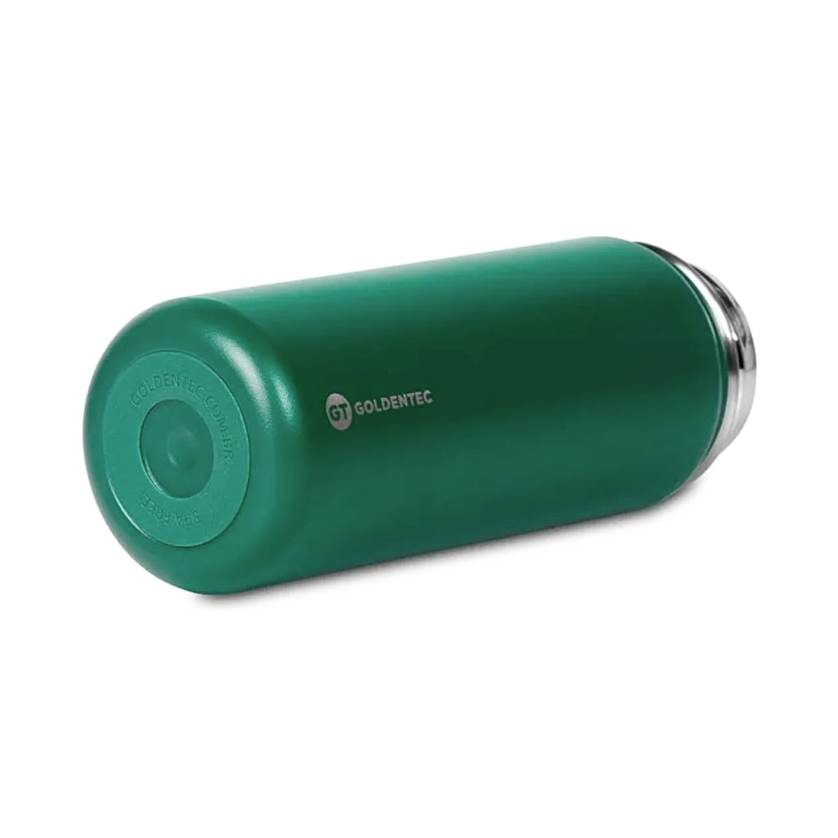 Garrafa Térmica Goldentec 500ml na cor Verde Militar