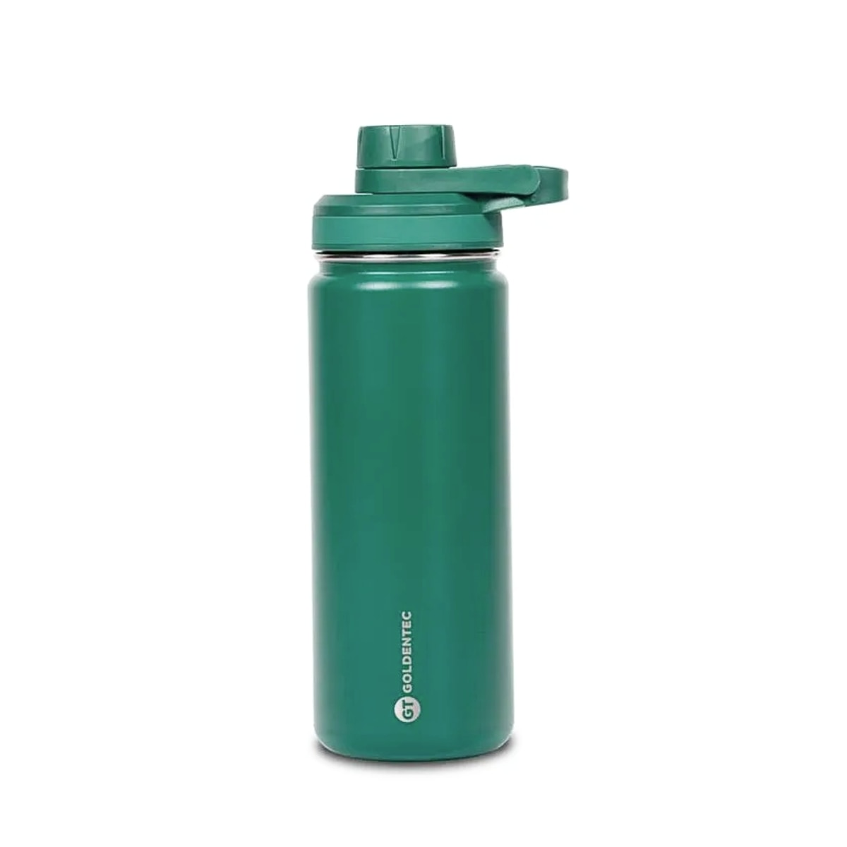 Garrafa Térmica Goldentec 500ml na cor Verde Militar