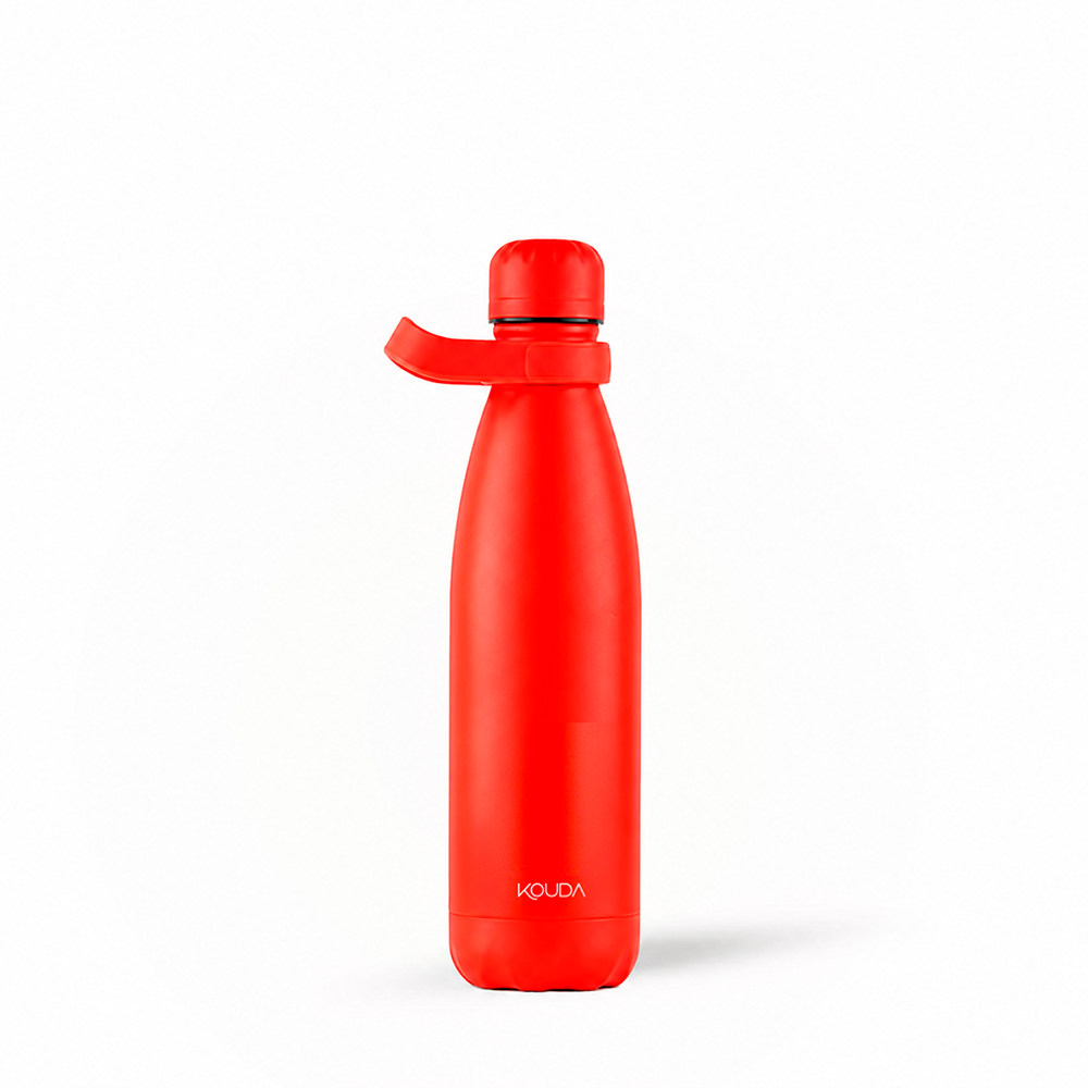 Garrafa Térmica Kouda Grey - 500ml na cor Vermelha