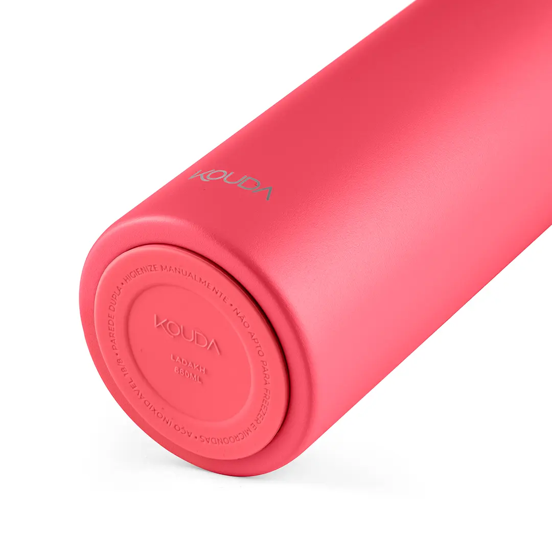 Garrafa Térmica Kouda Ladakh – 660ml na cor Pink