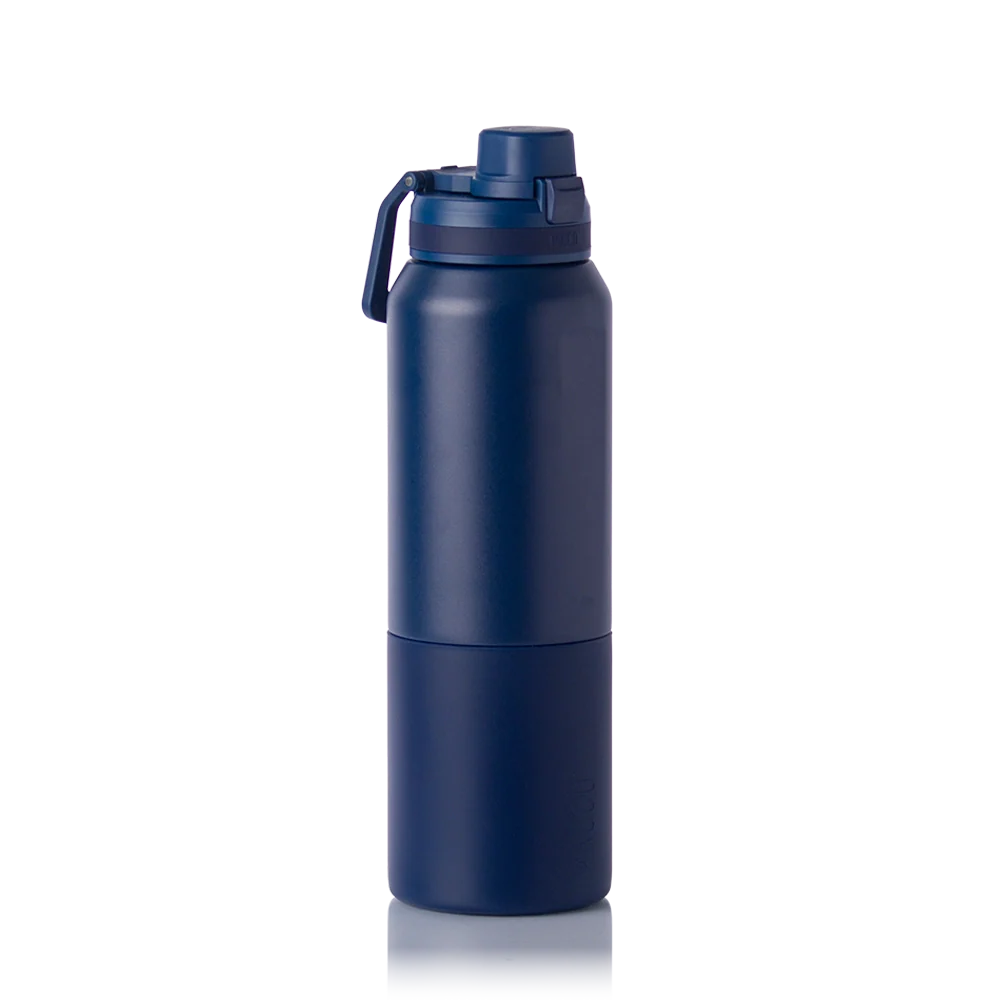 Garrafa térmica Nexa 1000ml da PACCO na cor marinho