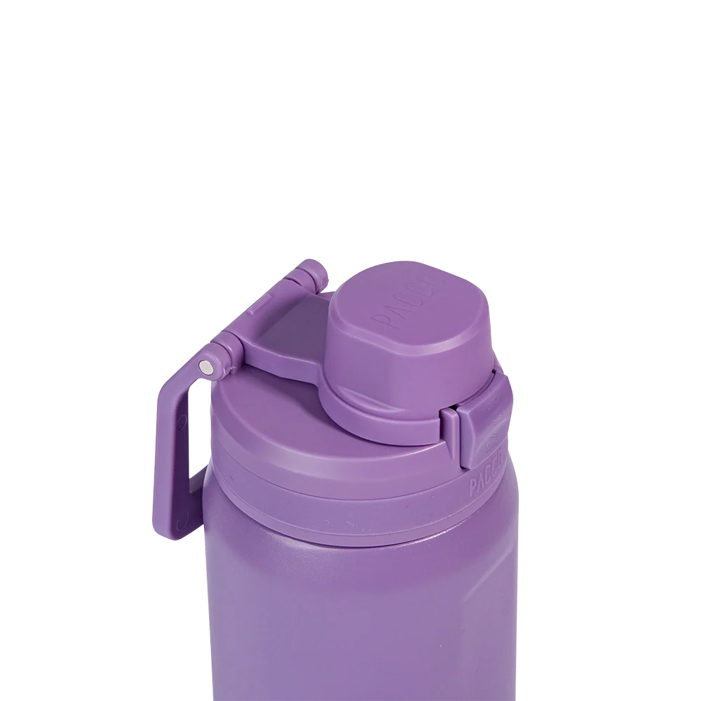Garrafa Térmica Nexa 440 ml PACCO Purple Haze, detalhe da tampa, foto 54 de 63