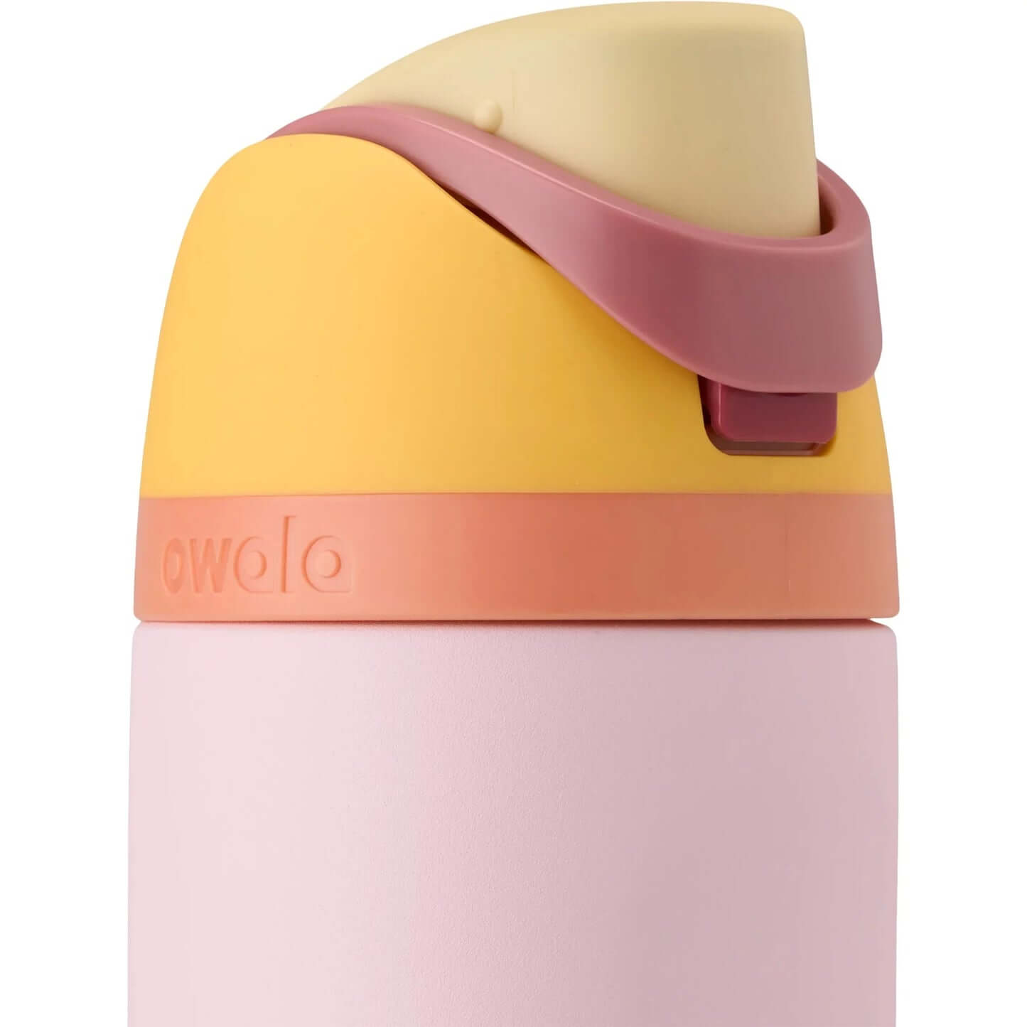 Garrafa Térmica Owala FreeSip - 710ml | 24oz com design colorido e tampa com bico patenteado FreeSip® para hidratação prática.