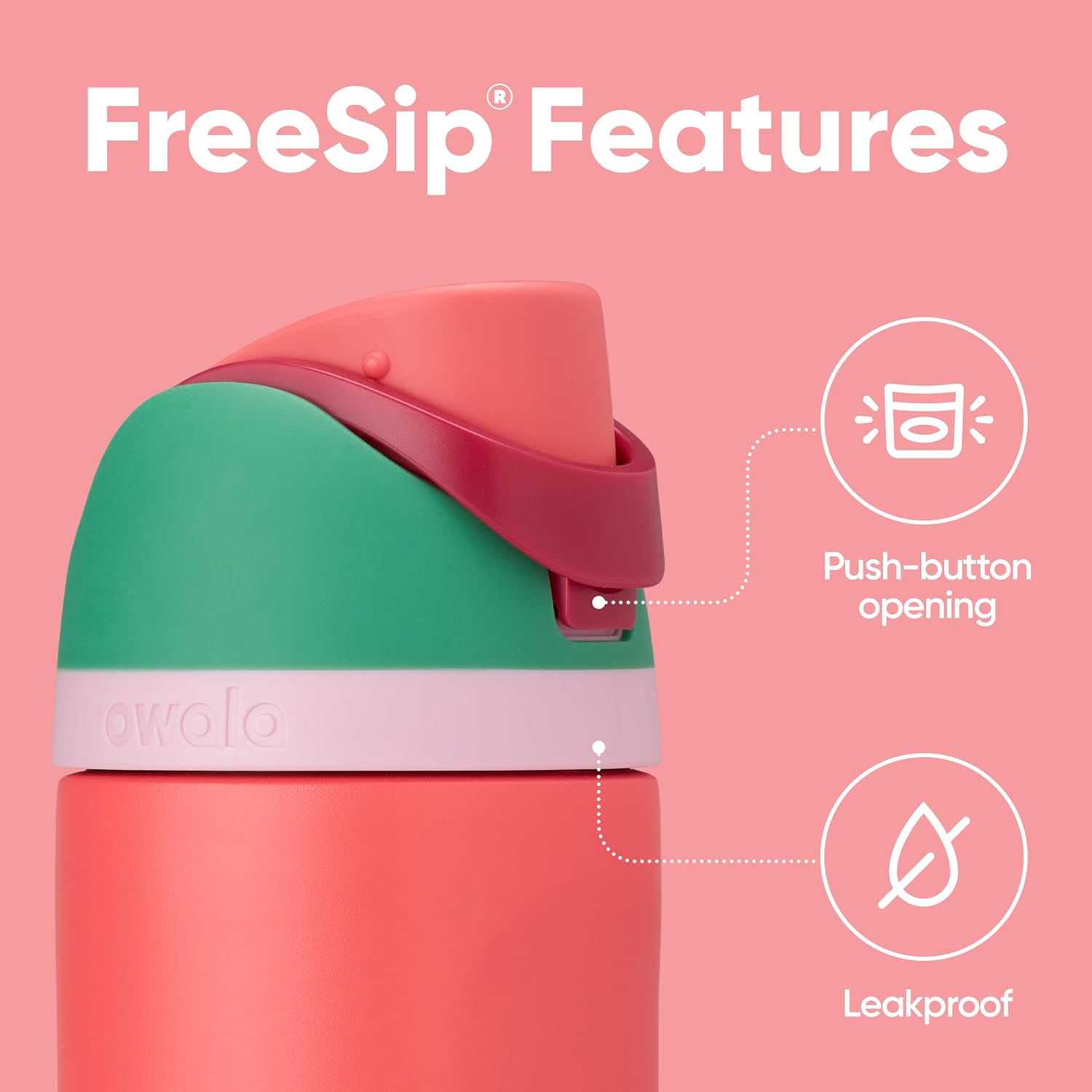 Garrafa Térmica Owala FreeSip - 710ml | 24oz