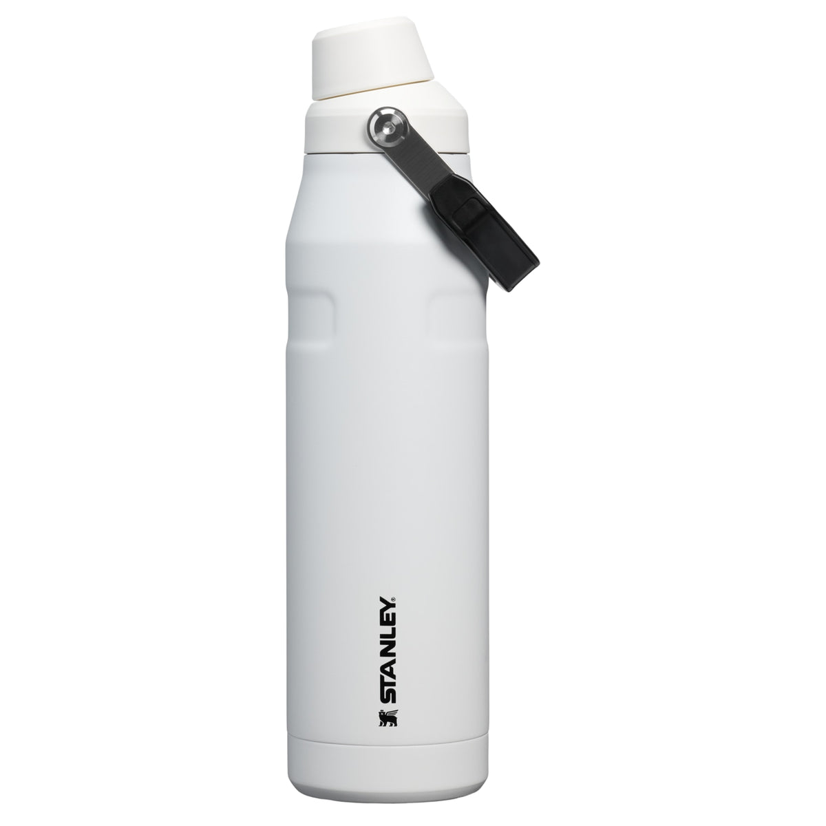 Garrafa Térmica Stanley Aerolight™ Fast Flow 1,1 L Chalk, vista frontal com tampa fechada
