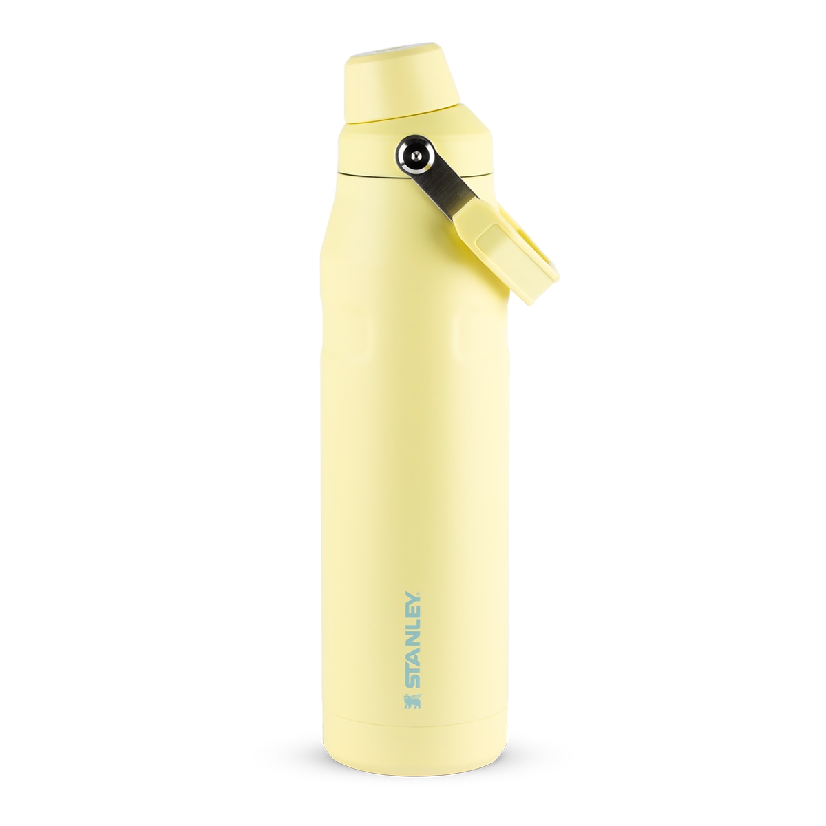 Garrafa Térmica Stanley Aerolight™ Fast Flow 1,1 L Pomelo, vista frontal com tampa fechada