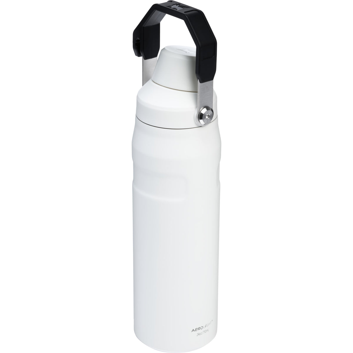 Garrafa Térmica Stanley Aerolight™ Fast Flow 710 ml Chalk, vista frontal com tampa fechada, foto 77 de 141