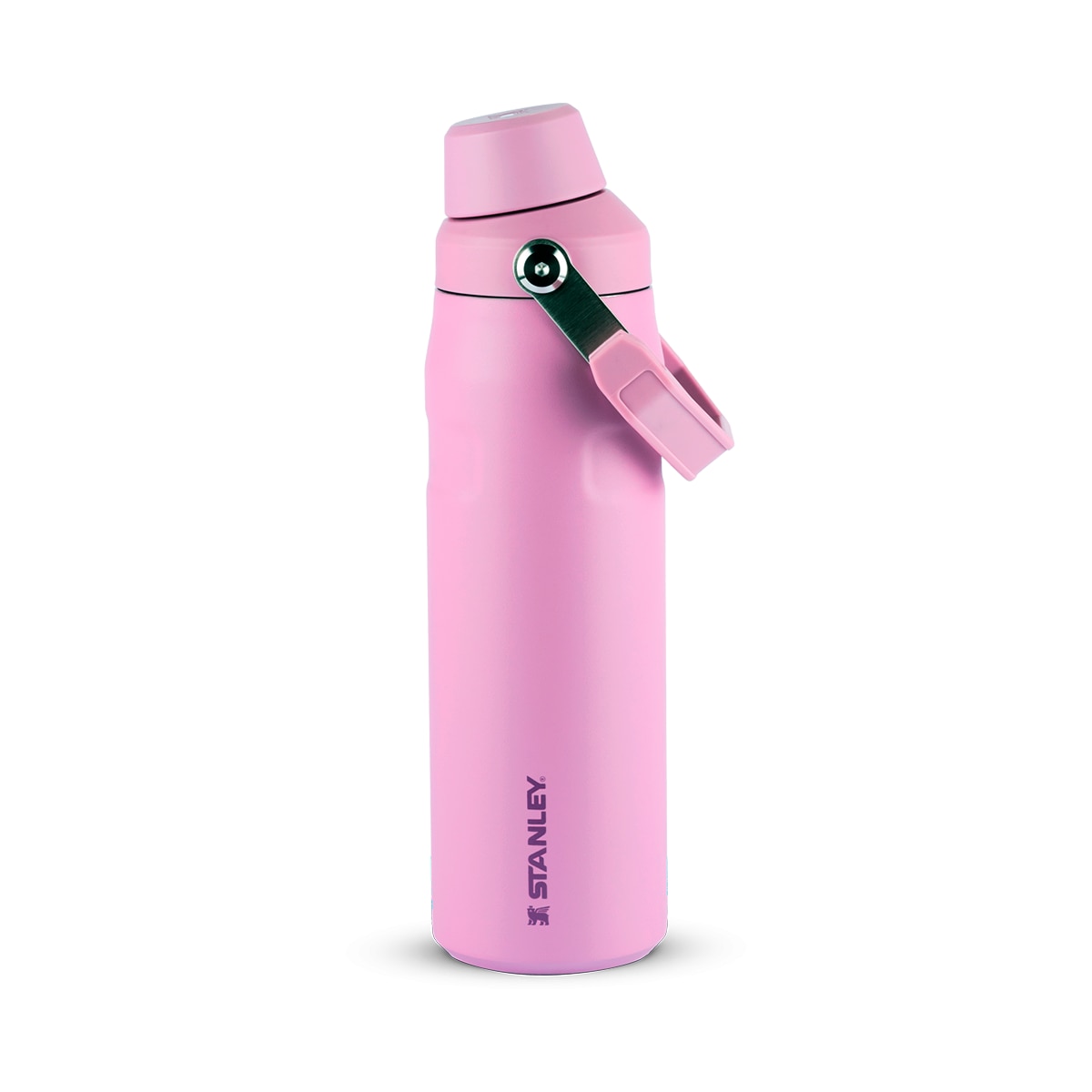 Garrafa Térmica Stanley Aerolight™ Fast Flow 710 ml Lilac, vista frontal com tampa fechada