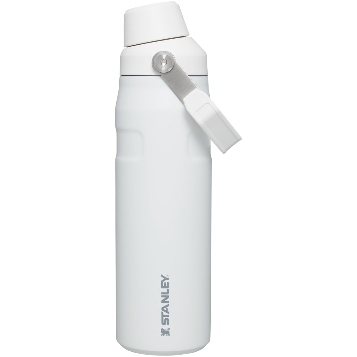 Garrafa Térmica Stanley Aerolight™ Fast Flow 710 ml Polar, vista frontal com tampa fechada