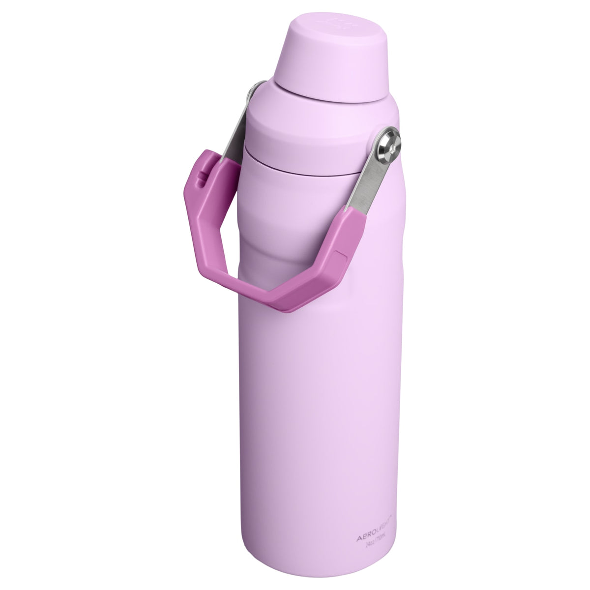 Garrafa Térmica Stanley Aerolight™ Fast Flow 710 ml Soft Orchid, vista frontal com tampa fechada, foto 64 de 141