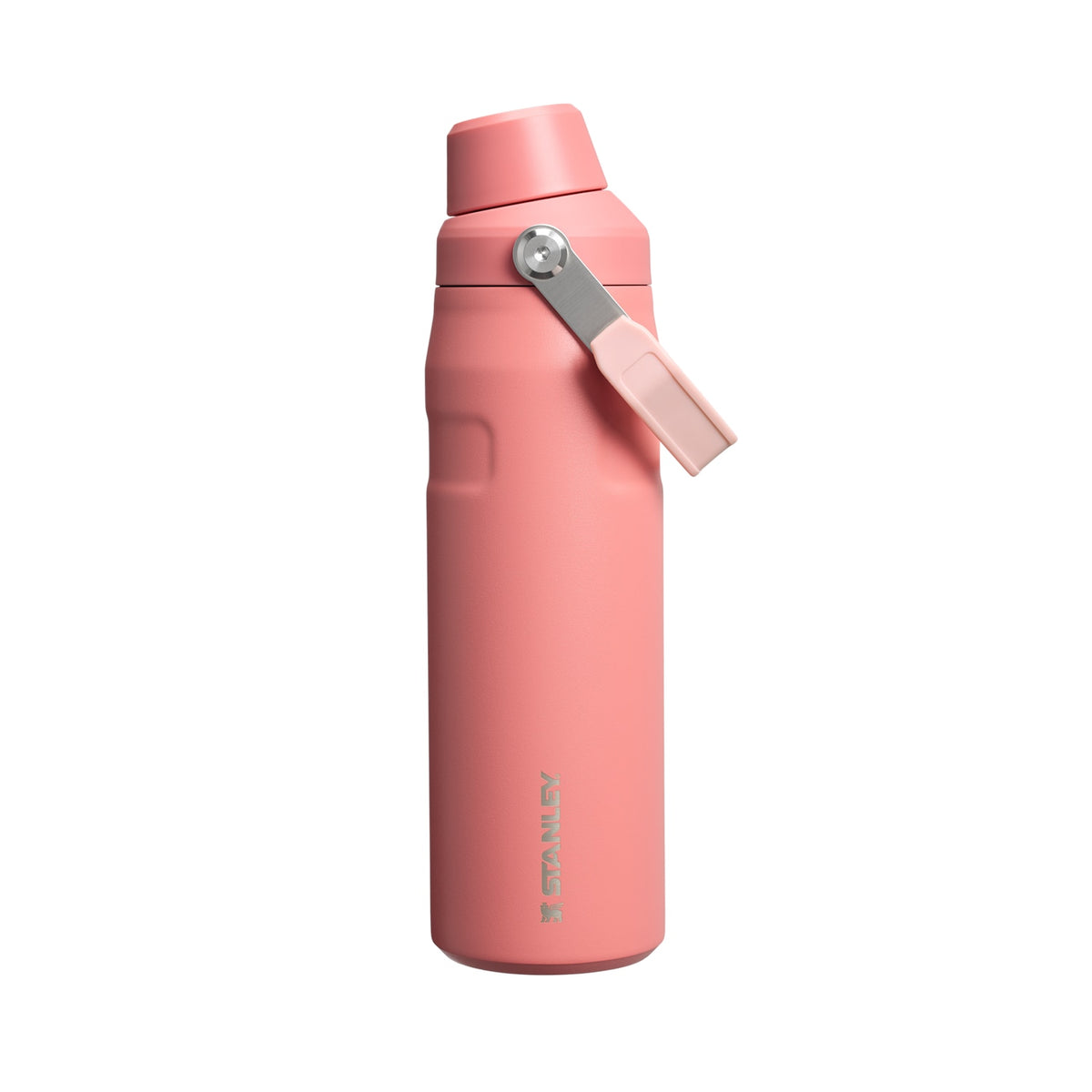 Garrafa Térmica Stanley Aerolight™ Fast Flow 710 ml Terracota, vista frontal com tampa fechada