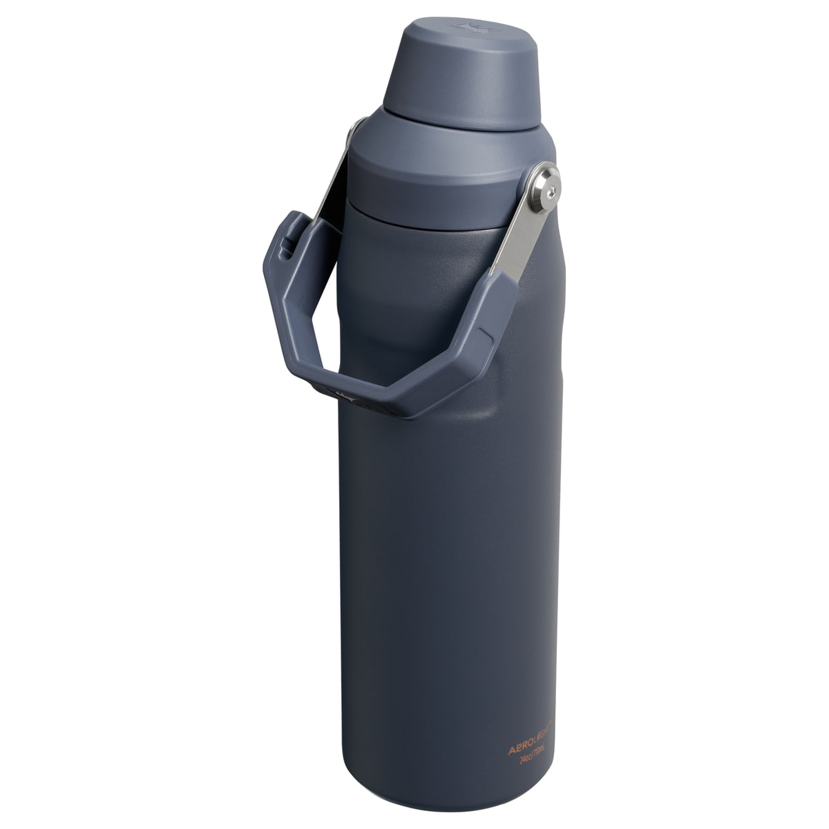 Garrafa Térmica Stanley Aerolight™ Fast Flow 710 ml Twilight, vista frontal com tampa fechada, foto 79 de 141