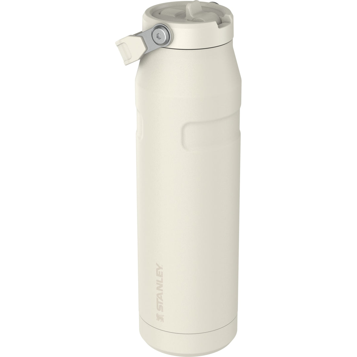 Garrafa Térmica Stanley Aerolight™ Flip Straw 1,1 L Cream, vista frontal com tampa fechada, foto 44 de 45