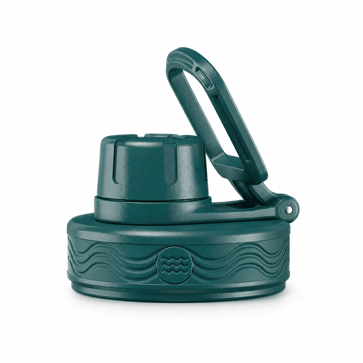 Garrafa térmica Urbnsol 1890ml na cor Verde Rubber