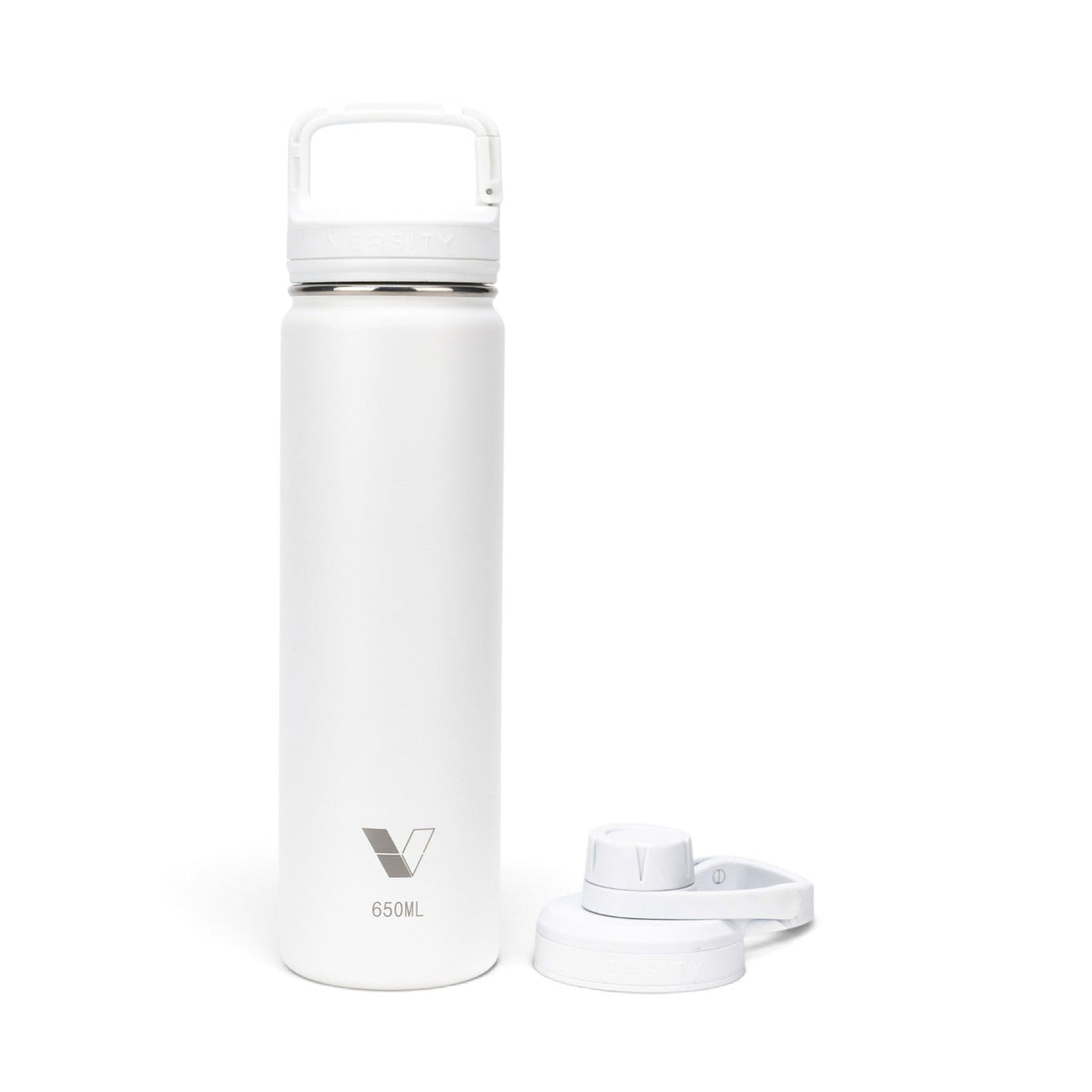 Garrafa Térmica Versity ColdKeeper 650ml na cor Branca