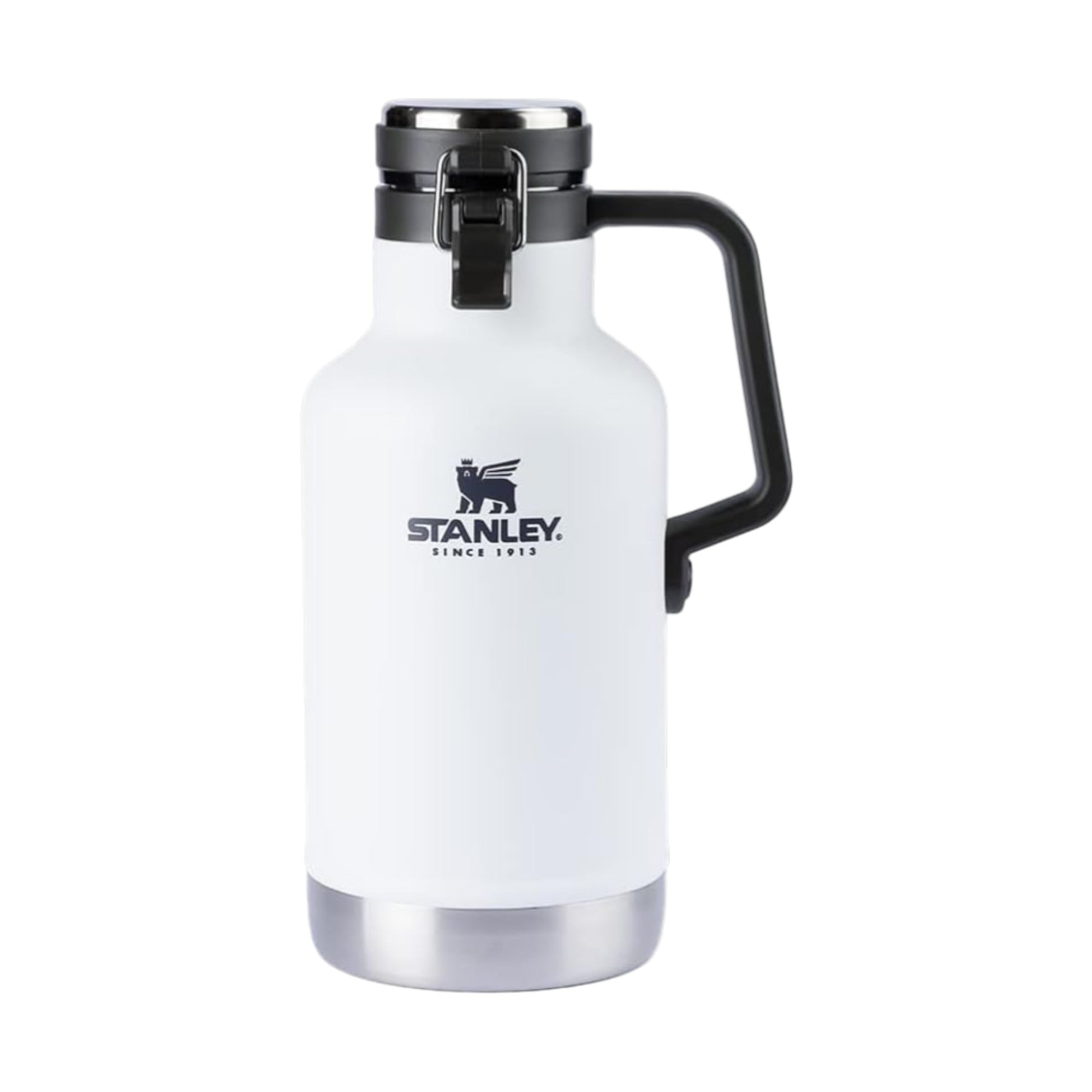 Growler Térmico Classic 1.9L Stanley, vista do produto robusto e durável para conservação térmica.