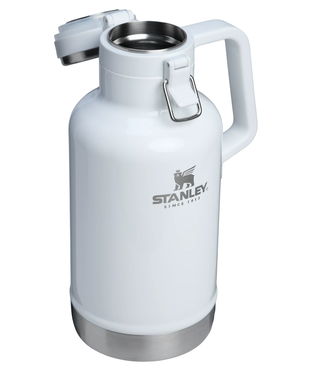 Growler Térmico Classic 1.9L Stanley em branco, ideal para conservação térmica.