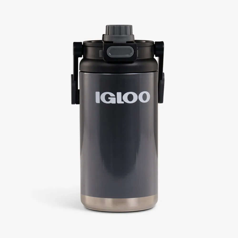 Garrafa Térmica Igloo 54oz - 1,6L com design robusto e isolamento MaxCold® para manter bebidas geladas por até 48 horas.