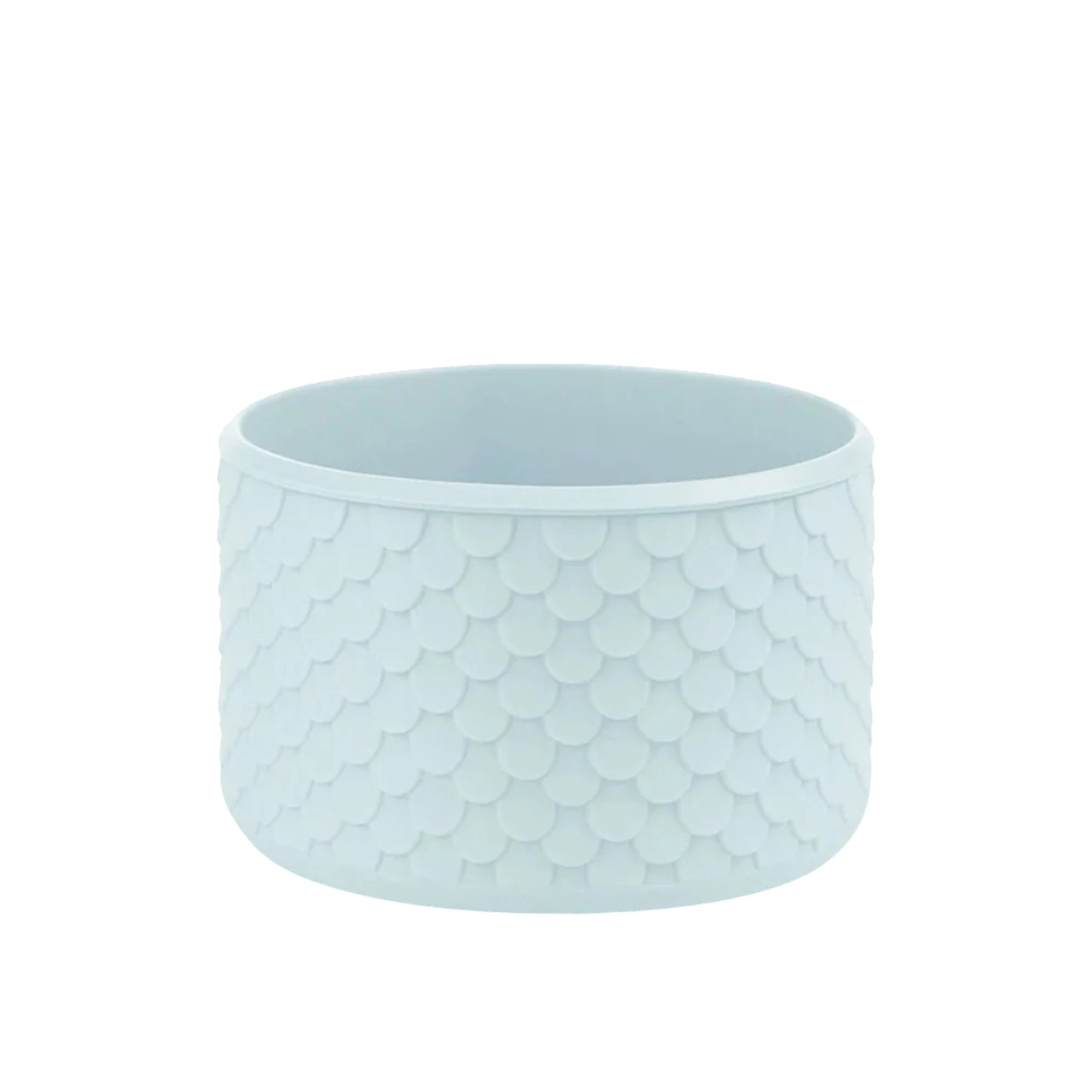 Capa de Silicone Sereia - Tamanho Original em acabamento iridescente, ideal para proteger e estilizar copos e garrafas.